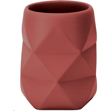 Kubek na szczoteczki do zębów Kleine Wolke Crackle Rosewood