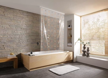 Roleta prysznicowa zwijana Kleine Wolke Copper