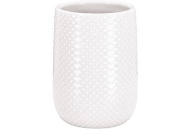 Kubek na szczoteczki do zębów Kleine Wolke Dotty White