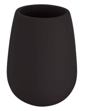Kubek na szczoteczki do zębów Kleine Wolke Drip Black