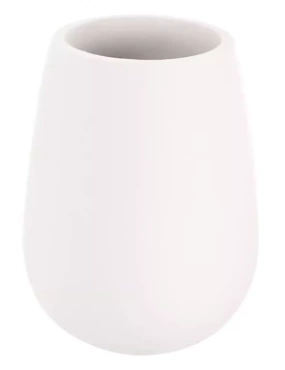 Kubek na szczoteczki do zębów Kleine Wolke Drip White