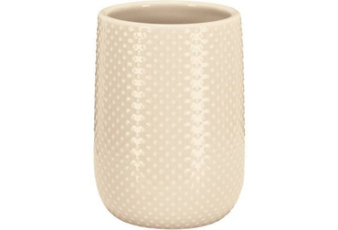 Kubek na szczoteczki do zębów Kleine Wolke Dotty Sandbeige