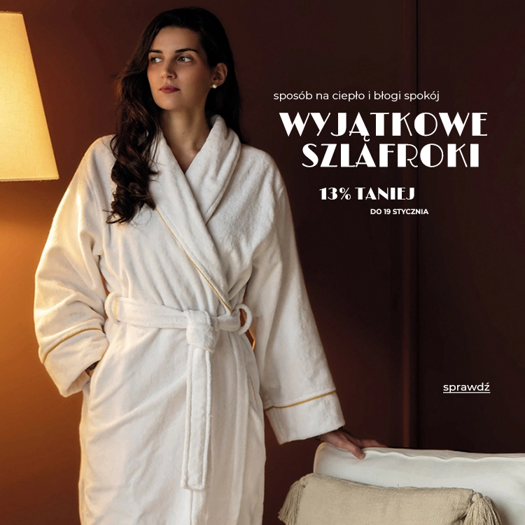 Szlafroki taniej