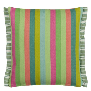 Poduszka dekoracyjna Designers Guild Cork Street Stripe Emerald