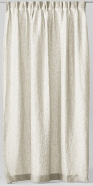 Zasłony lniane Cosmonova Vivara Ivory