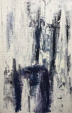 Obraz  W. Frączek "Niedopowiedziana historia"