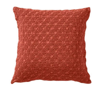 Poduszka dekoracyjna Blanc Des Vosges Everest Pomarańczowa