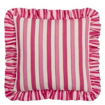 Poduszka dekoracyjna Designers Guild Burlington Stripe Fuchsia