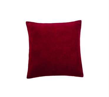 Poduszka dekoracyjna Blanc Des Vosges Pacha Burgundowa
