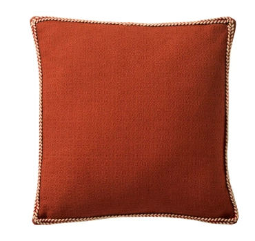 Poduszka dekoracyjna Blanc Des Vosges Eden Pomarańczowa