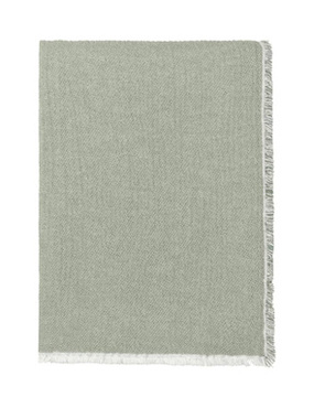 Pled bawełniany Elvang Thyme Green