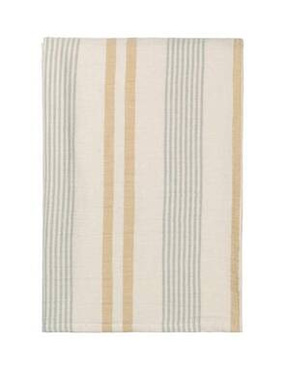 Pled bawełniany Elvang Iris Yellow/Green