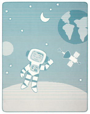 Kocyk dziecięcy Biederlack Spacekid