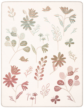 Kocyk dziecięcy Biederlack Wild Flowers