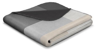 Koc bawełniany Biederlack Black Part