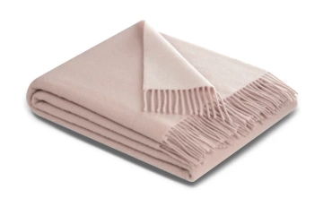 Pled wełniany Biederlack Rose-Ecru