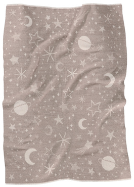 Kocyk dziecięcy Biederlack Universe Taupe