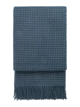 Pled wełniany Elvang Basket Orion Blue