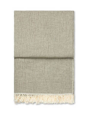 Pled bawełniany Elvang Lavender Bottle Green
