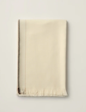 Pled wełniany Elvang Écru White