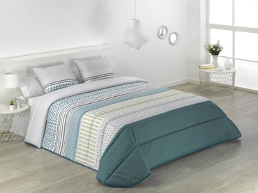 Narzuta JVR Tejidos Mirna Turquesa
