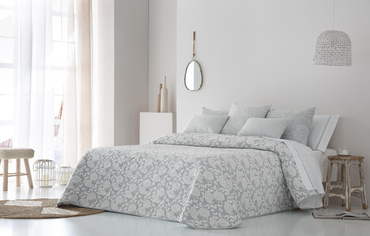 Narzuta żakardowa JVR Tejidos Elis Gris