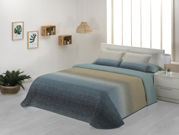 Narzuta JVR Tejidos Siero Azul