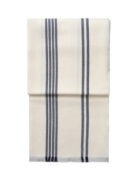 Pled wełniany Elvang Lines Blue