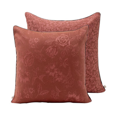 Poszewka dekoracyjna Le Jacquard Français Romance Red