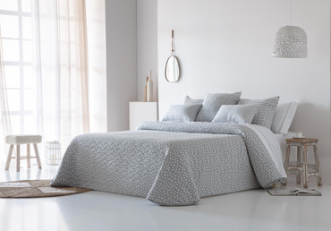 Narzuta żakardowa JVR Tejidos Mikonos Gris