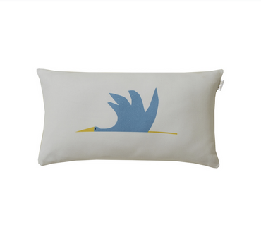 Poduszka dekoracyjna Scion Living Cigogne Niebieska