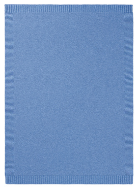 Koc dziecięcy Biederlack Wool Knit Blue