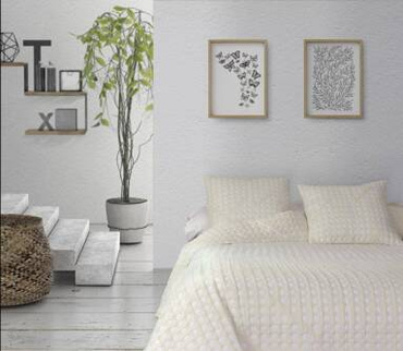 Poszewka JVR Tejidos Amanda Blanco