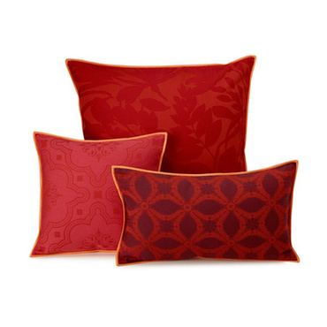 Poszewka dekoracyjna Le Jacquard Français Bahia Red