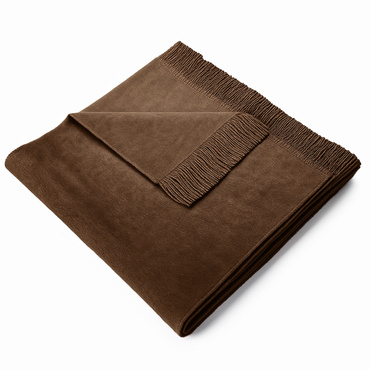 Koc Moca Design na fotel Chocolate