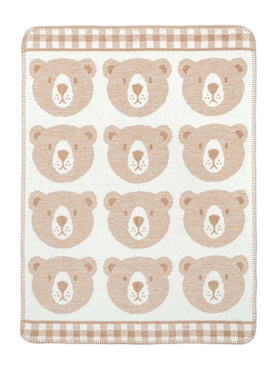 Koc Cotton Cloud Little Clouds duże misie