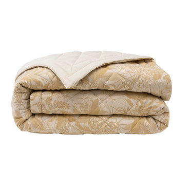 Narzuta żakardowa Le Jacquard Français Bois Dormant Beige