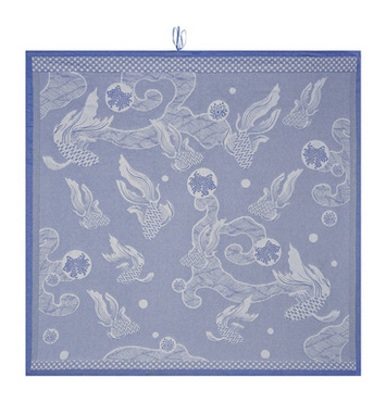 Ręcznik plażowy Le Jacquard Français Oceanique Blue