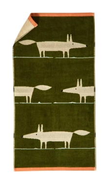 Ręcznik Scion Living Mr Fox Zielony