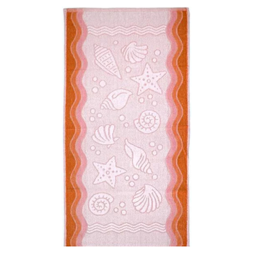 Ręcznik Greno Flora Ocean Brzoskwiniowy