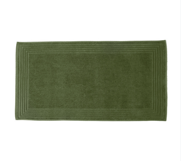 Mata łazienkowa Blanc Des Vosges UNI Ciemnozielona