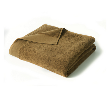 Ręcznik Blanc Des Vosges Uni Jasnobrązowy