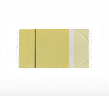 Ręcznik plażowy Blanc Des Vosges Summer Żółty