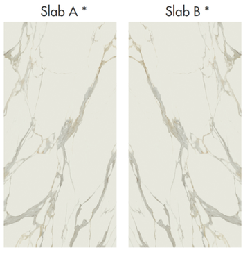 Blat porcelanowy ABK Stone Calacatta Michelangelo Slab B 1635x3230 lux 12 mm