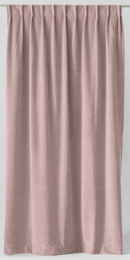 Zasłony welwetowe Cosmonova Tierra Pudroworóżowe