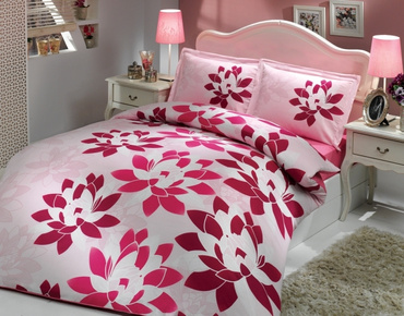 Pościel satynowa Hobby Pinky Helen