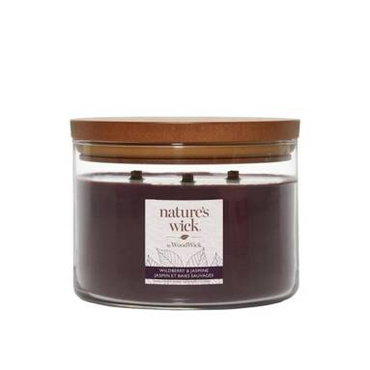 Świeca zapachowa WoodWick Nature's Wildberry & Jasmine