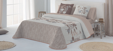 Narzuta bawełniana JVR Tejidos Ari Biege