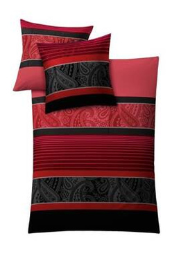 Komplet pościeli satynowej Kleine Wolke Cambridge Rubin Ostatnie Sztuki