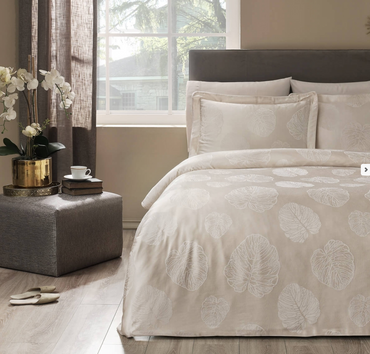 Pościel żakardowa Tivolyo Lilia Beige